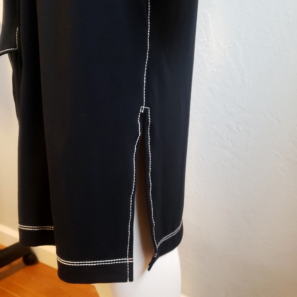 CHICO'S BLACK BUTTON-DOWN DRESS - Picture 6 of 9